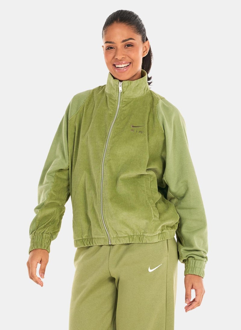 Women's Air Corduroy Fleece Full-Zip Jacket