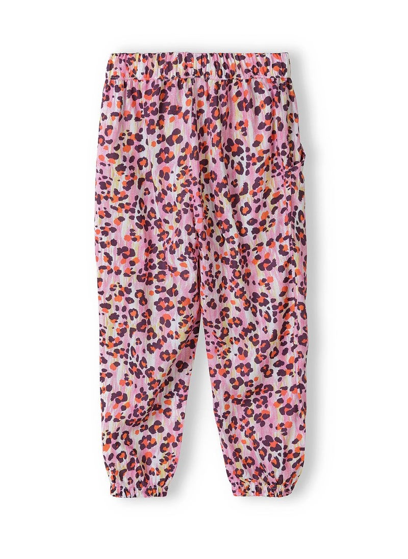 Girls Printed Harem Pant