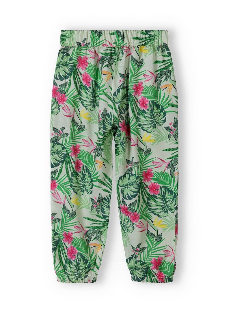 Girls Printed Harem Pant