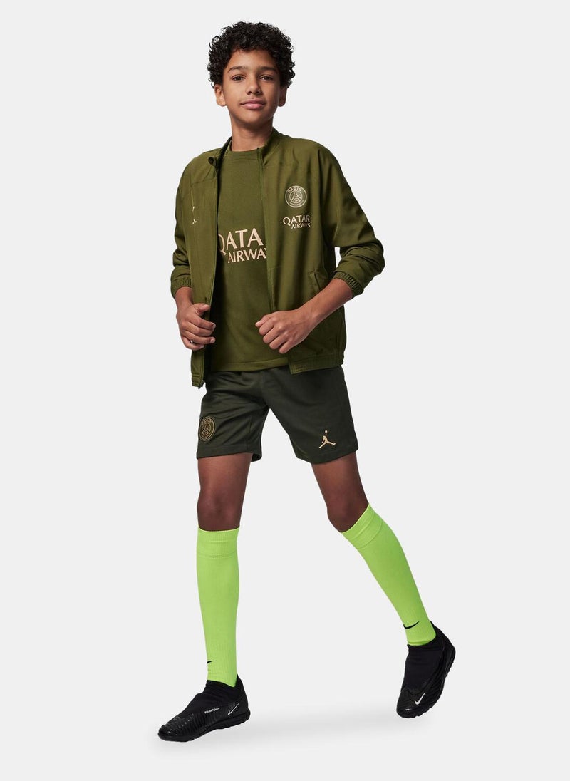Kids' Paris Saint-Germain Dri-FIT Replica Fourth Football Shorts - 2023/24