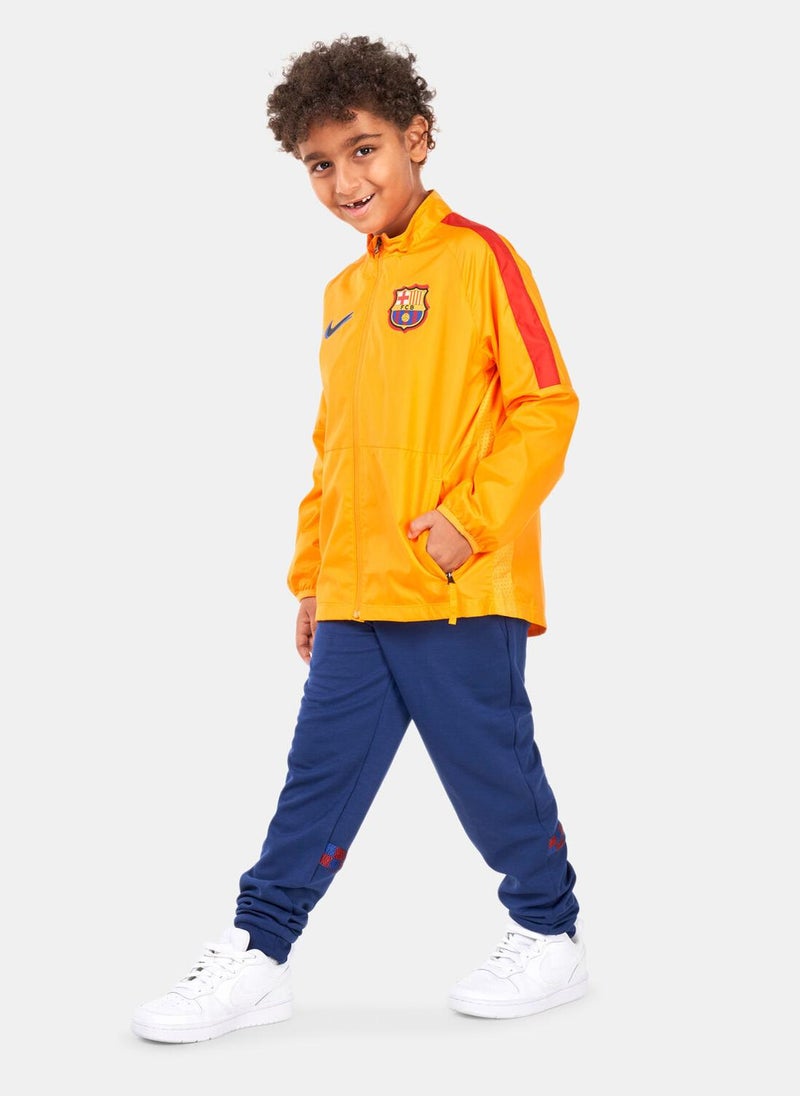 Kids' F.C. Barcelona Dri-FIT Repel Academy AWF Jacket