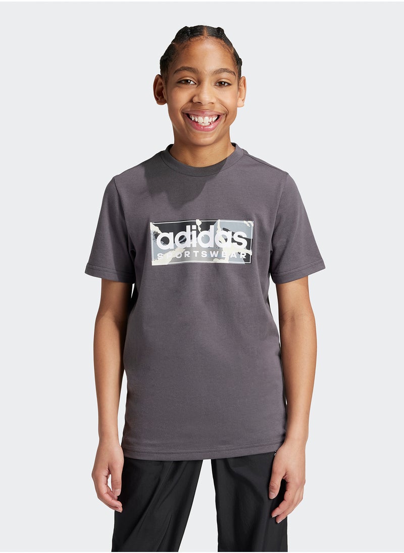 Youth Lin Camo T-Shirt