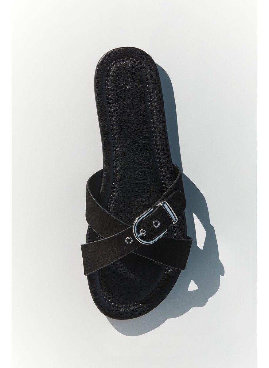 Crossover-Strap Sandals