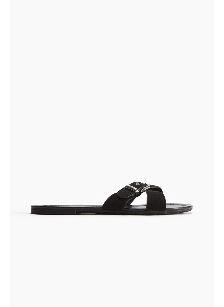Crossover-Strap Sandals