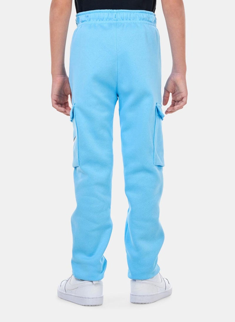 Kids' Sportswear Fleece Graphic Cargo Trousers