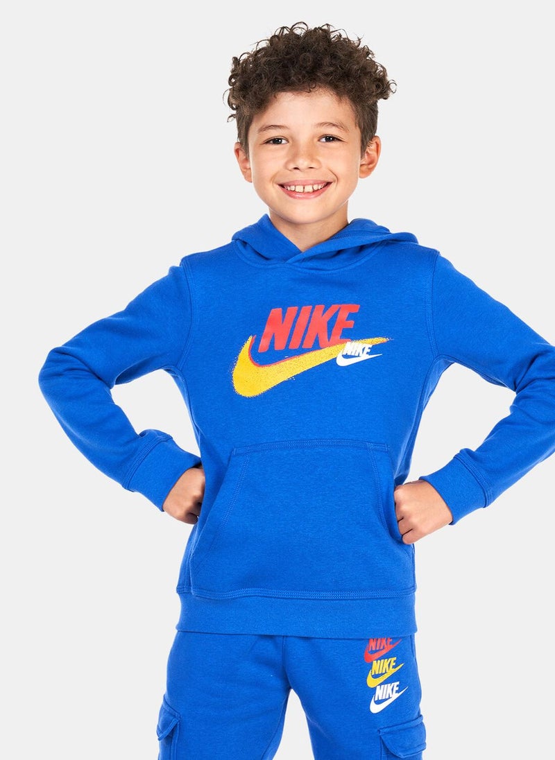 Kids' Sportswear Standard Issue Fleece Hoodie (Older Kids)