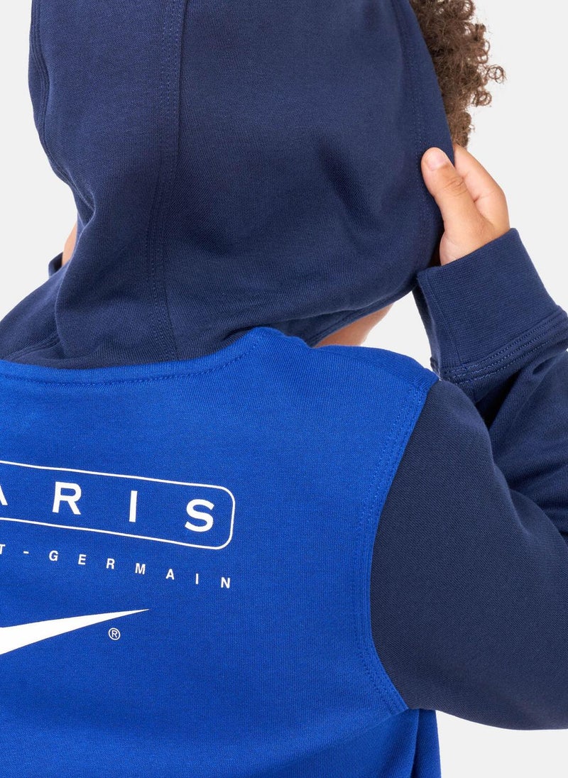 Kids’ Paris Saint-Germain Club Fleece Hoodie - 2022/23 (Older Kids)