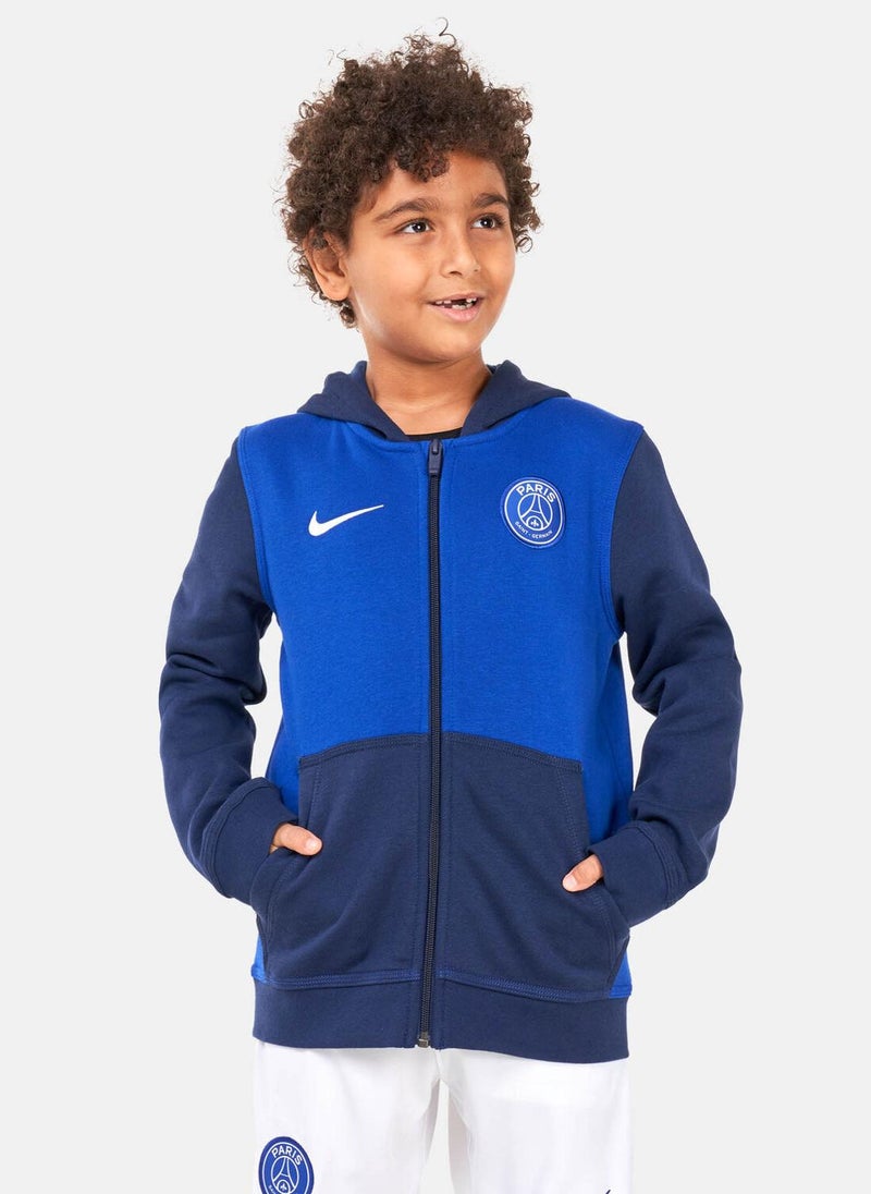 Kids’ Paris Saint-Germain Club Fleece Hoodie - 2022/23 (Older Kids)