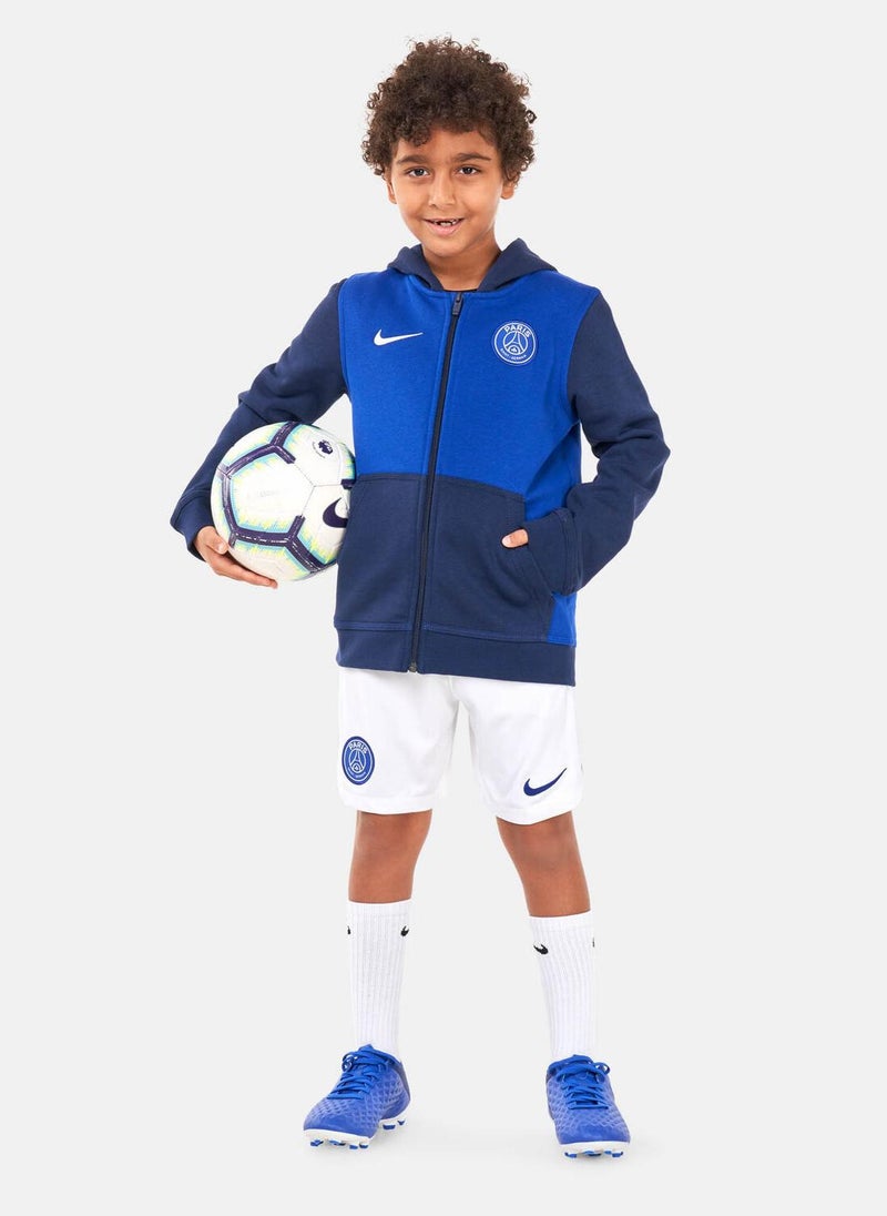 Kids’ Paris Saint-Germain Club Fleece Hoodie - 2022/23 (Older Kids)