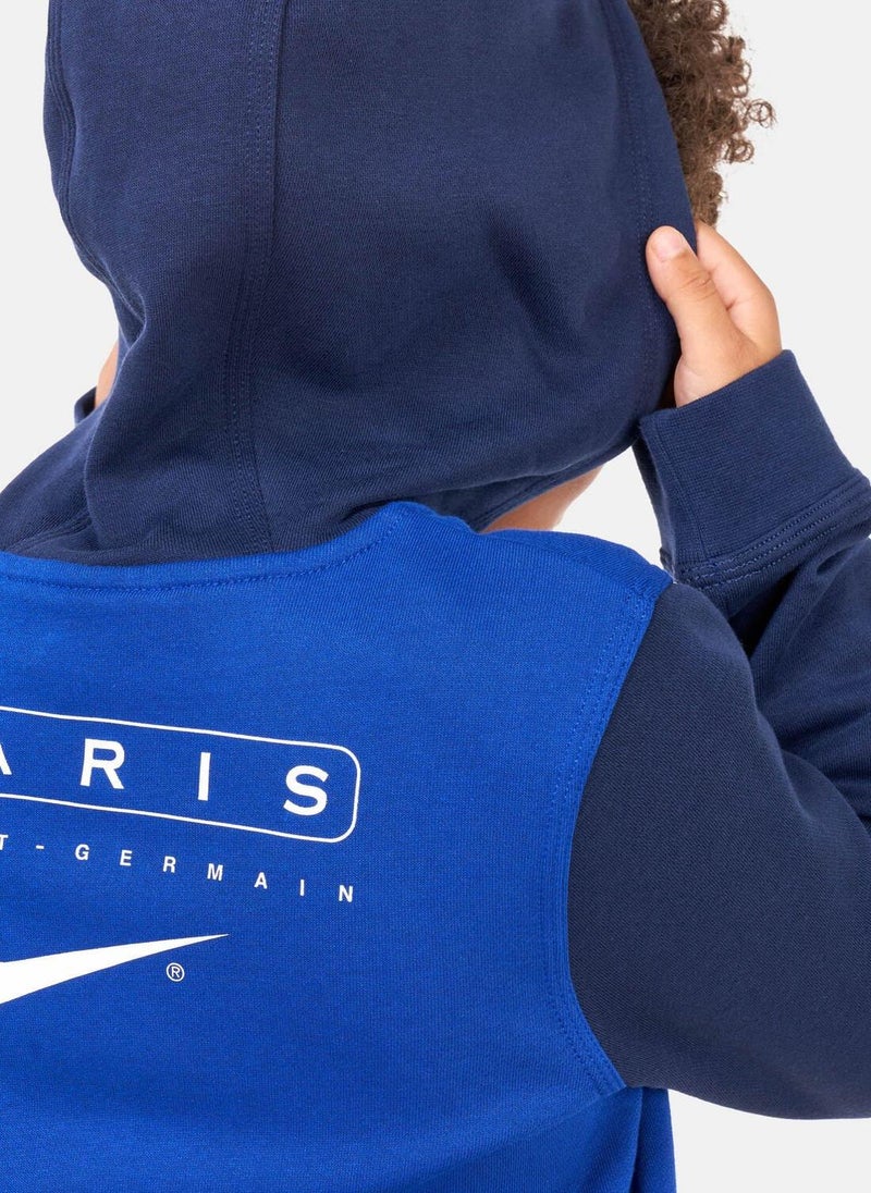 Kids’ Paris Saint-Germain Club Fleece Hoodie - 2022/23 (Older Kids)