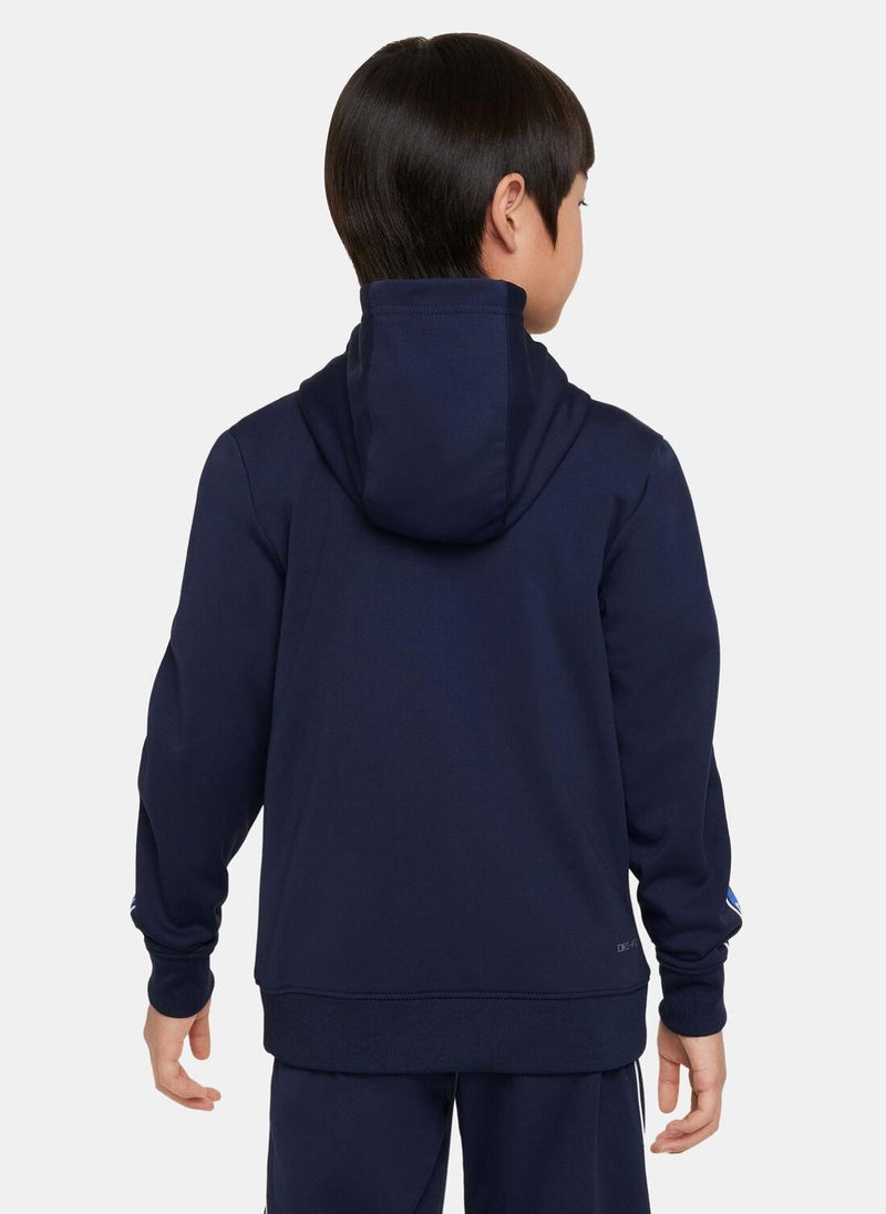 Kids' Sportswear Repeat Full-Zip Hoodie (Older Kids)