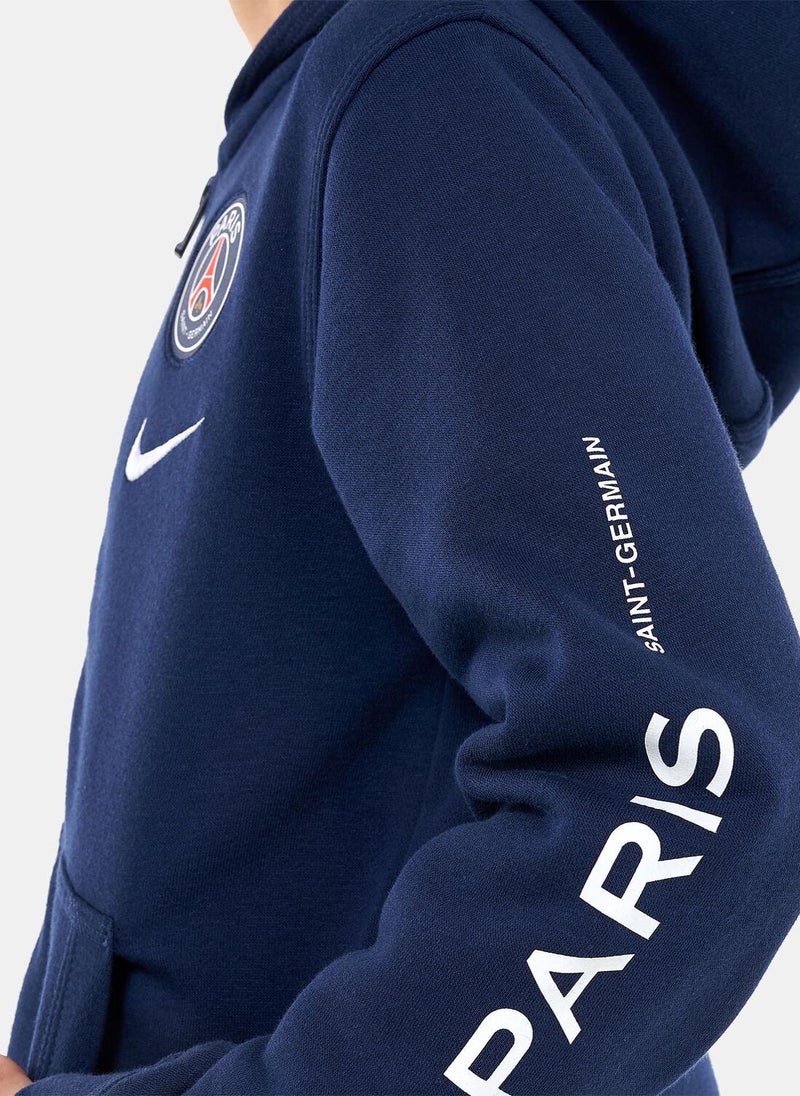 Kids' Paris Saint-Germain Sportwear Club Hoodie