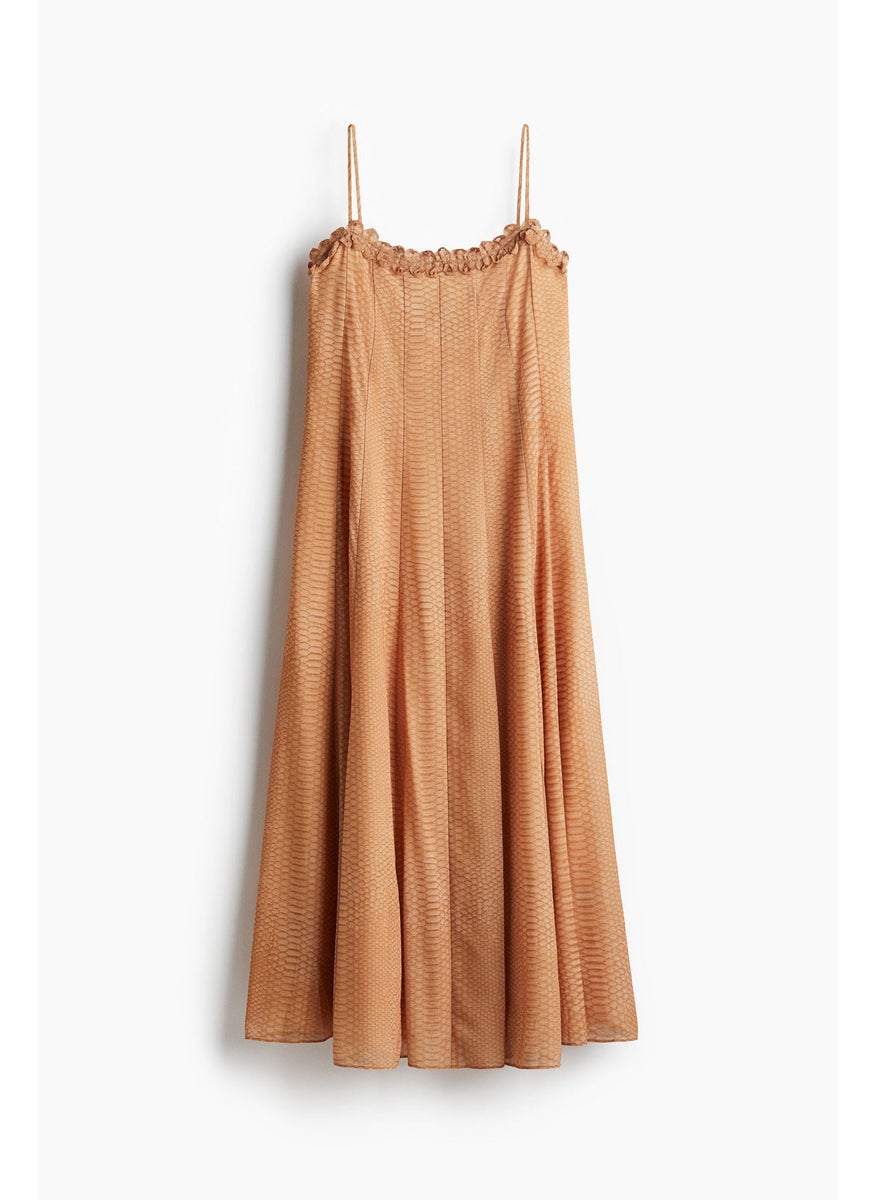 Snakeskin Print Dress