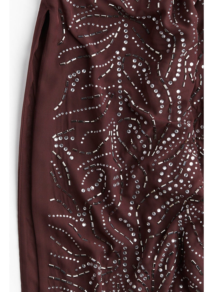 Rhinestone-Embellished Dress
