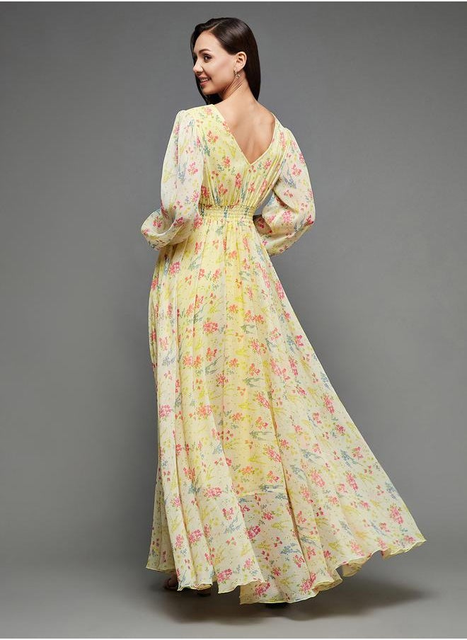 Floral Chiffon Dress