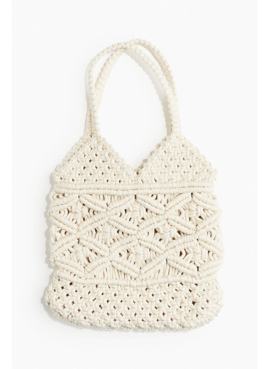 Macramé Tote Bag