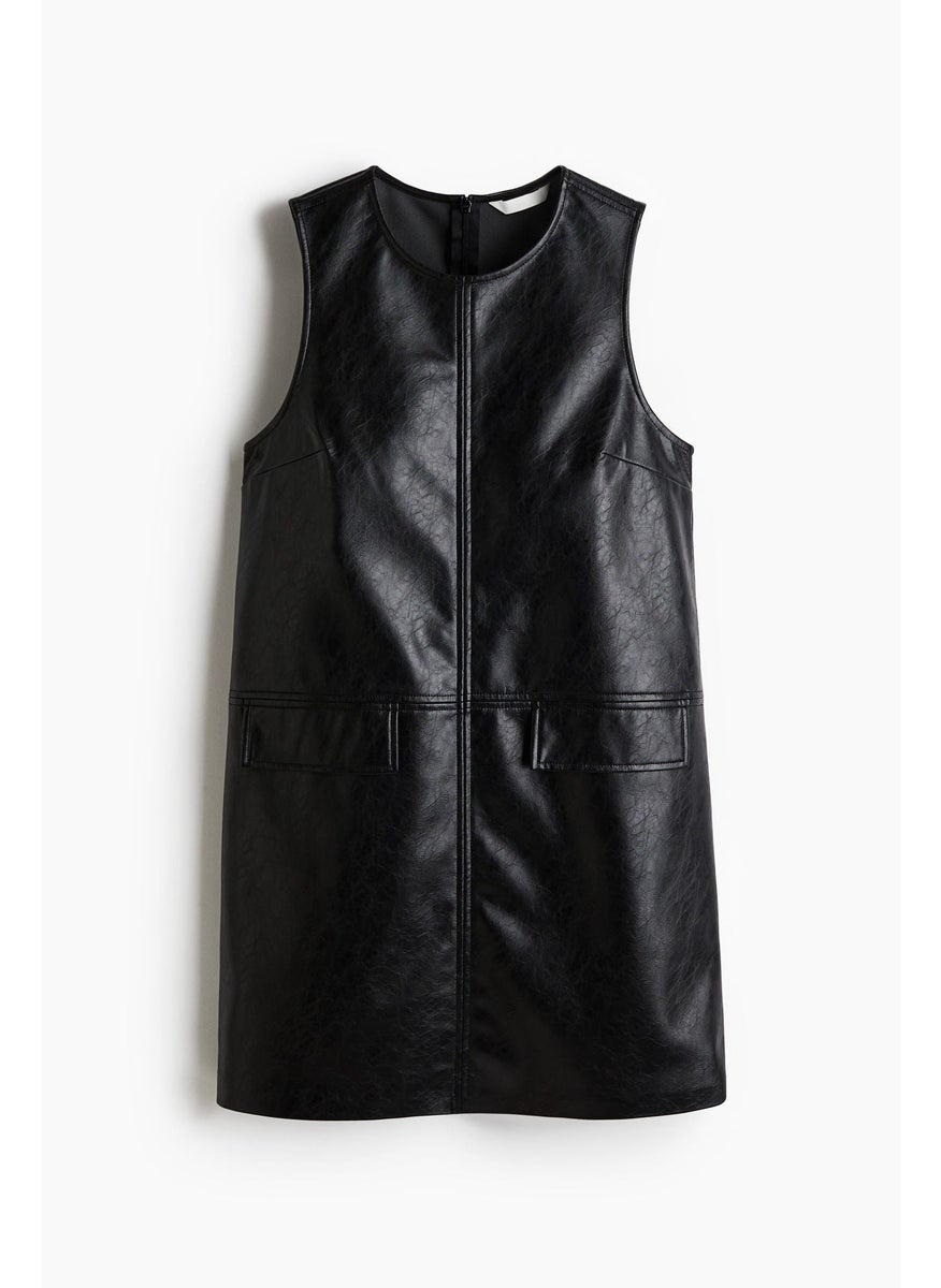 Coated Mini Dress