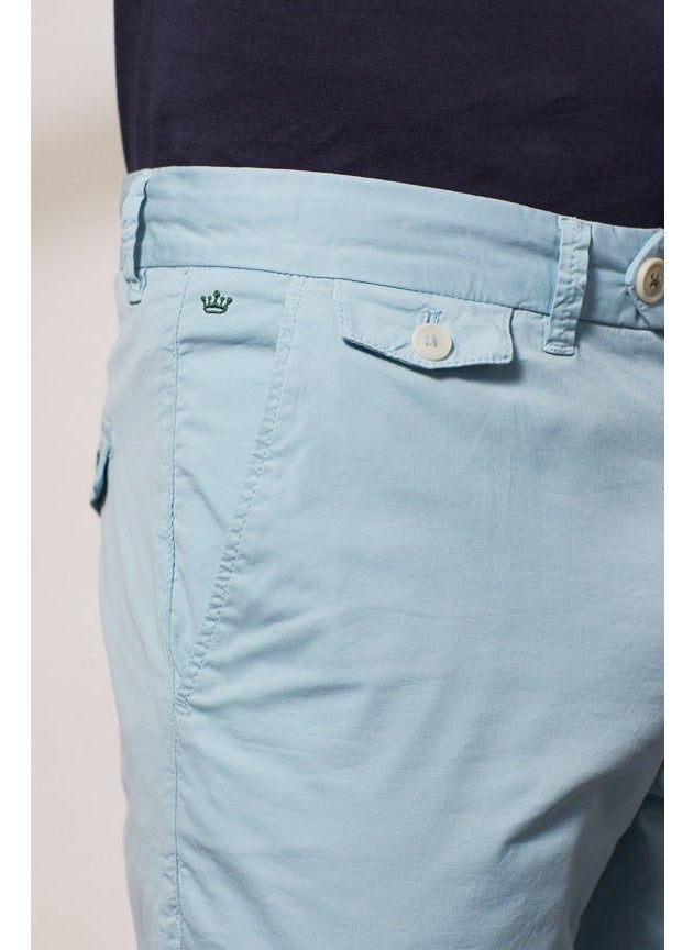 Lancelot Sky Blue Chino Trousers