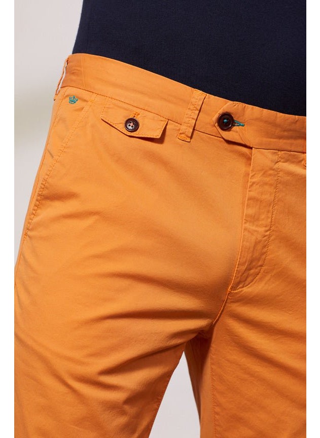 Lancelot Tangerine Chino Trousers