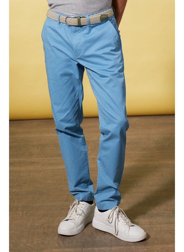Lorenzo Light Blue Chino Trousers