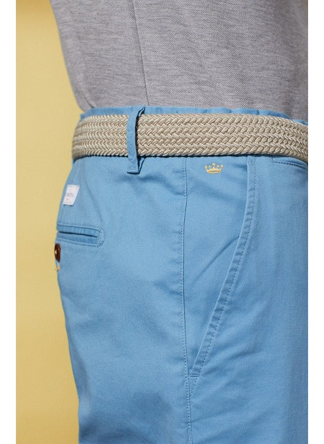 Lorenzo Light Blue Chino Trousers