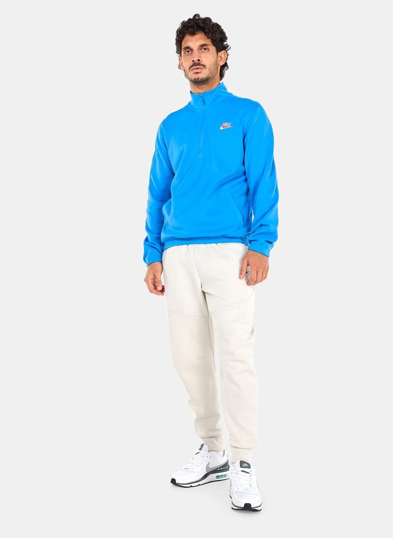 Men's 1/2-Zip Poly-Knit Jacket