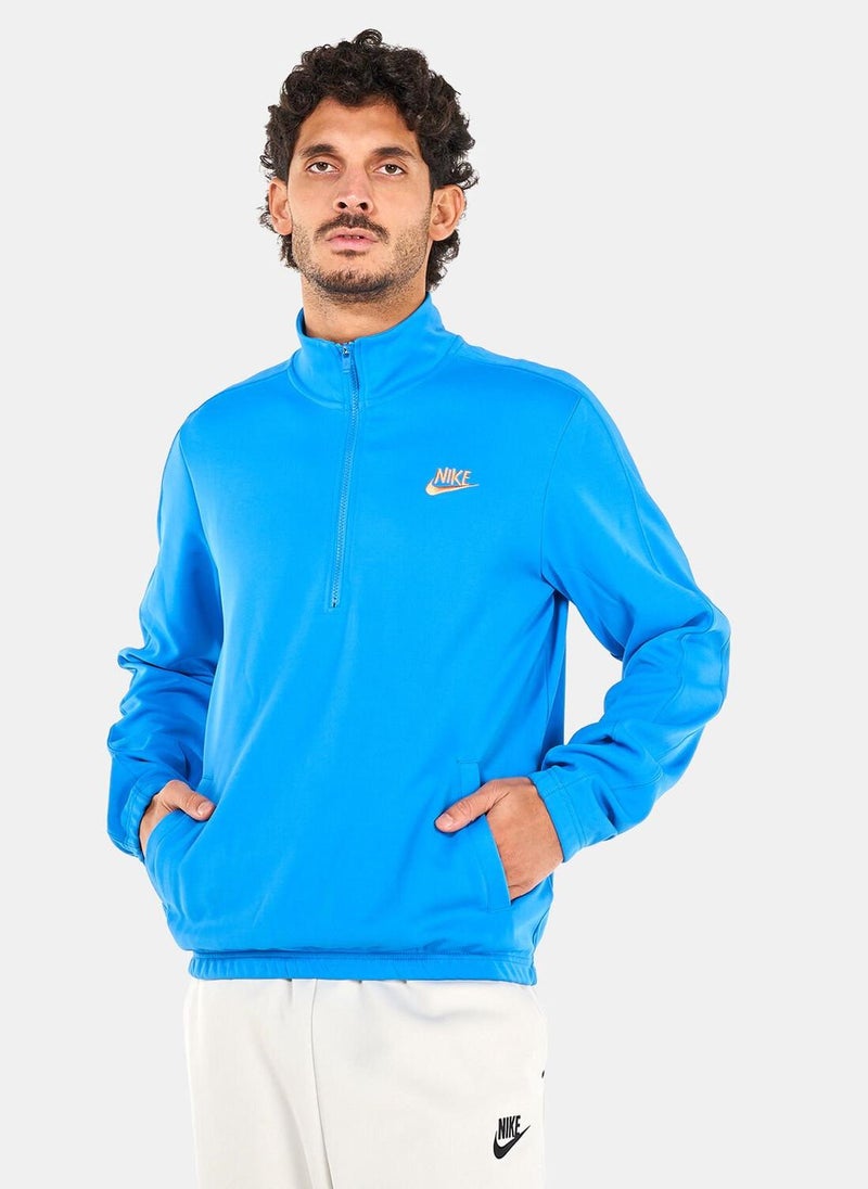 Men's 1/2-Zip Poly-Knit Jacket