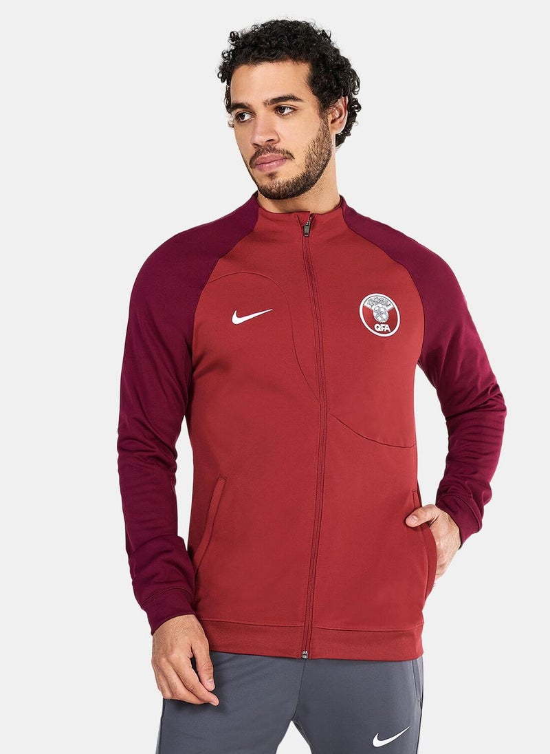 Men's Qatar Academy Pro Knit Anthem Football Jacket - 2022/23