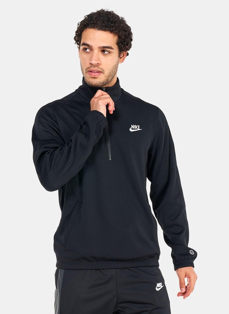 Men's 1/2-Zip Poly-Knit Jacket