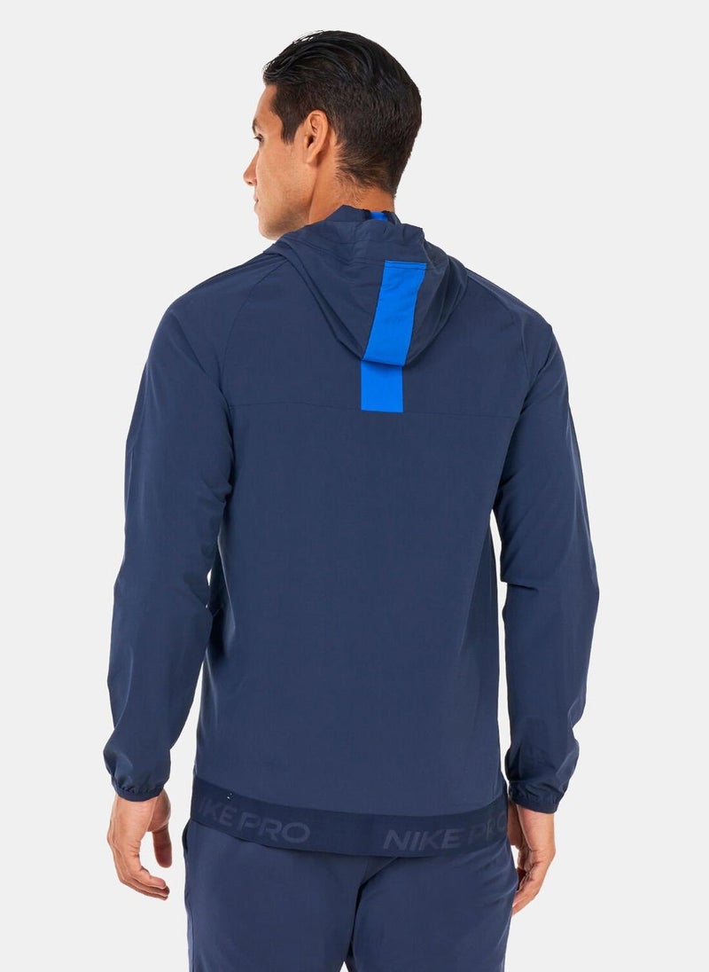 Men's Pro Dri-FIT Flex Vent Max Full-Zip Hooded Training Jacket