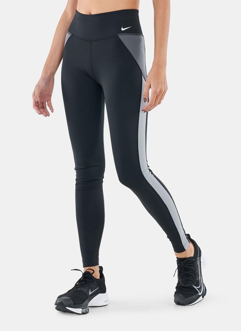 Women's One Dri-FIT Colour-Blocked Leggings