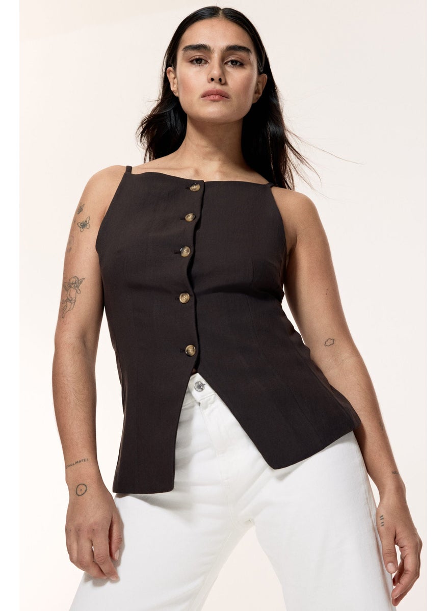 Tapered-Waist Waistcoat