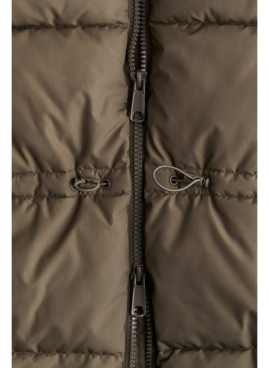 Mama Hooded Puffer Gilet