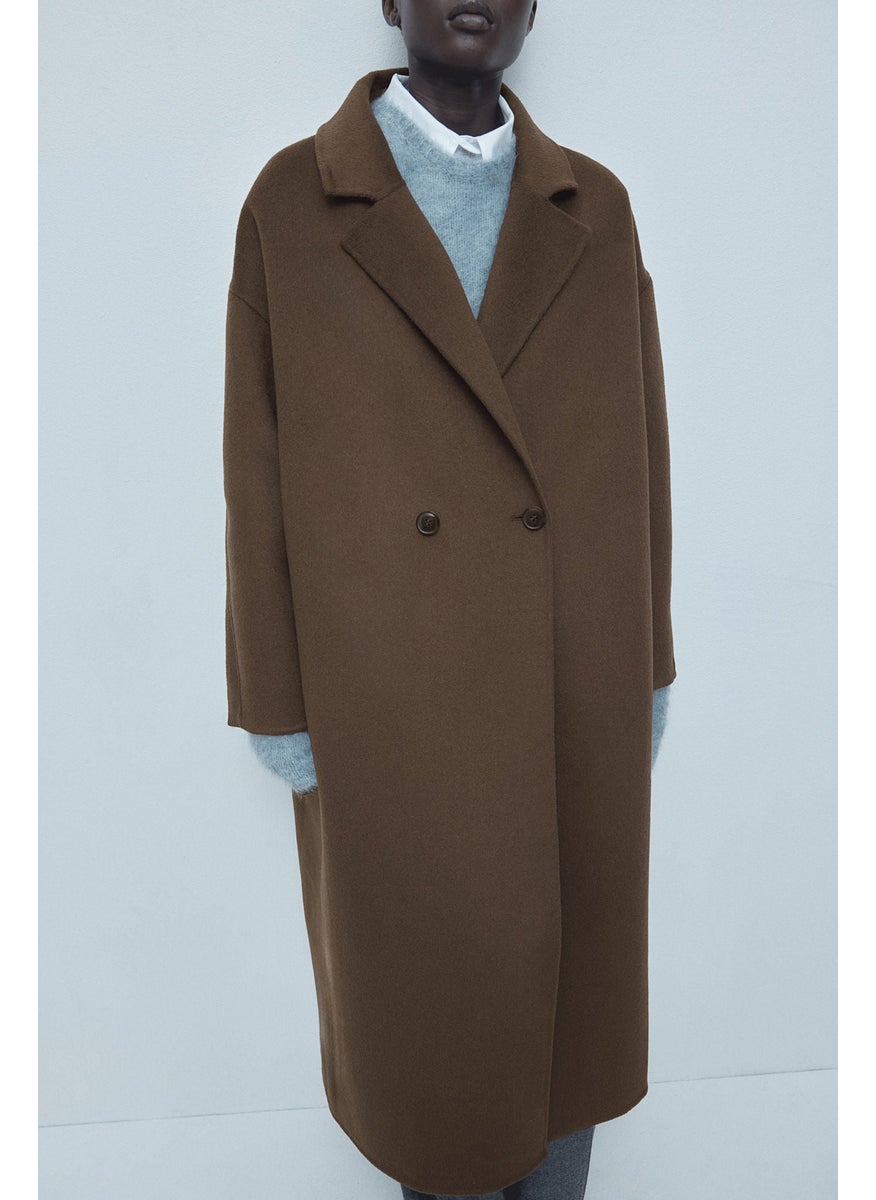 Wool-Blend Coat