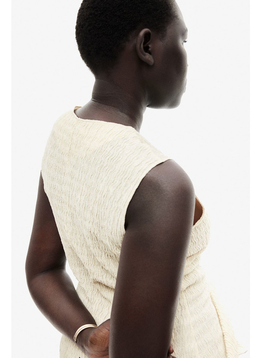 Textured Jersey Waistcoat