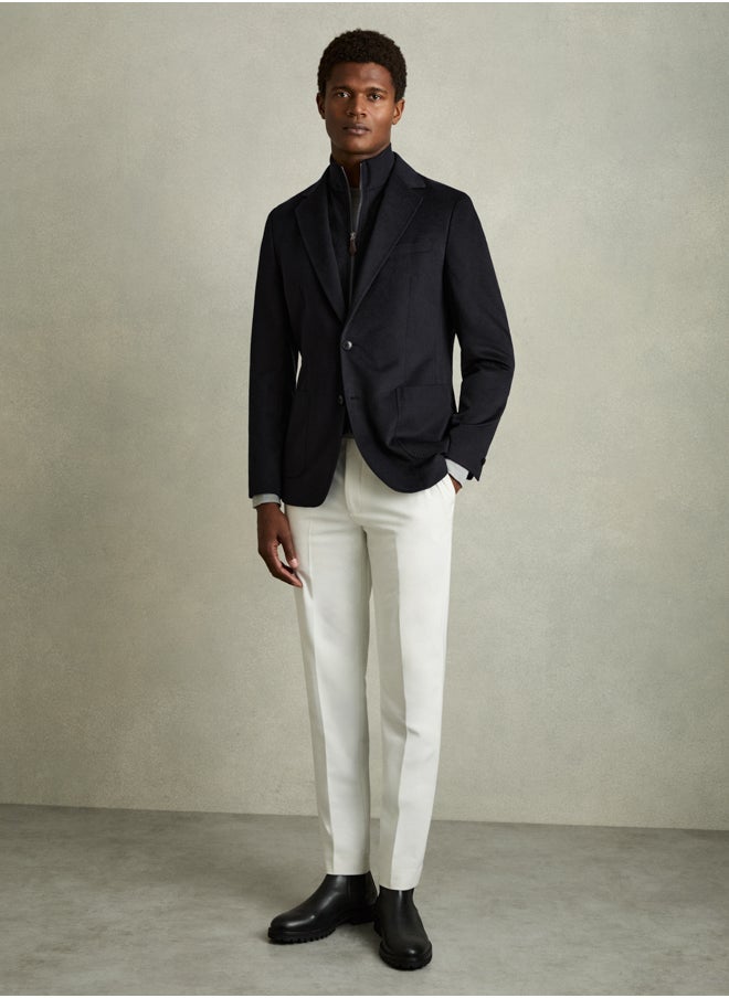 Sb 2B Notch Gilet Insert Blazer