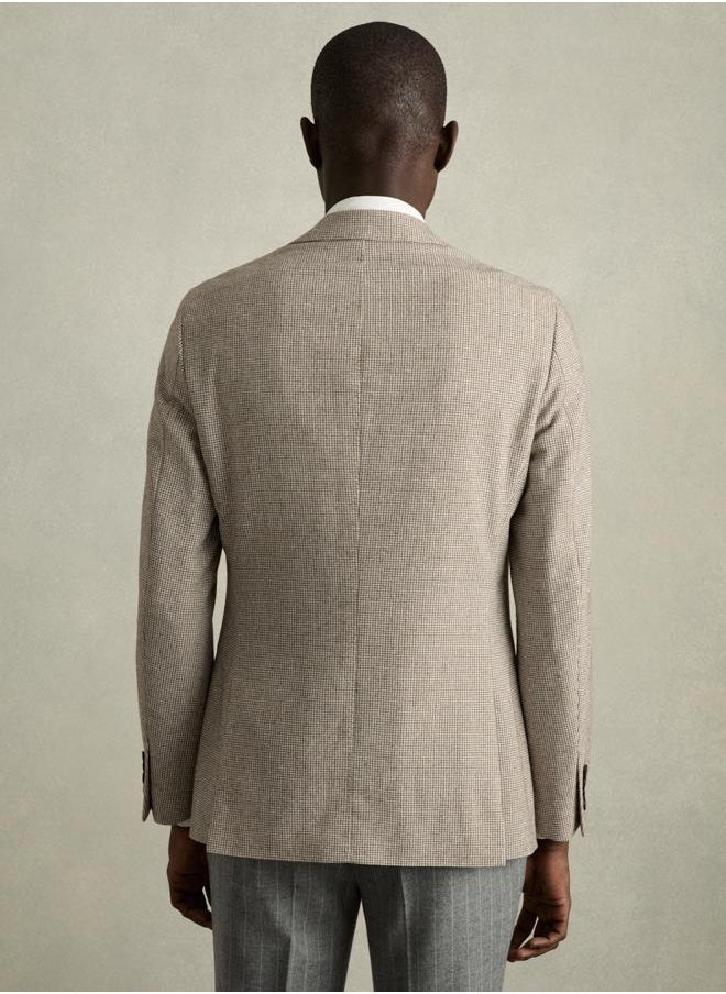 Sb 2B Notch Puppytooth Blazer