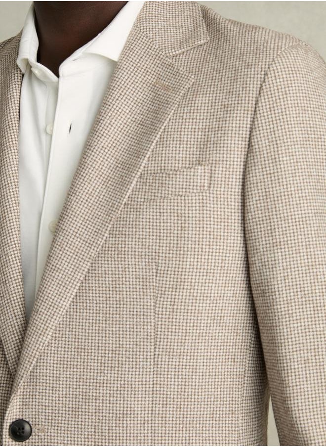 Sb 2B Notch Puppytooth Blazer