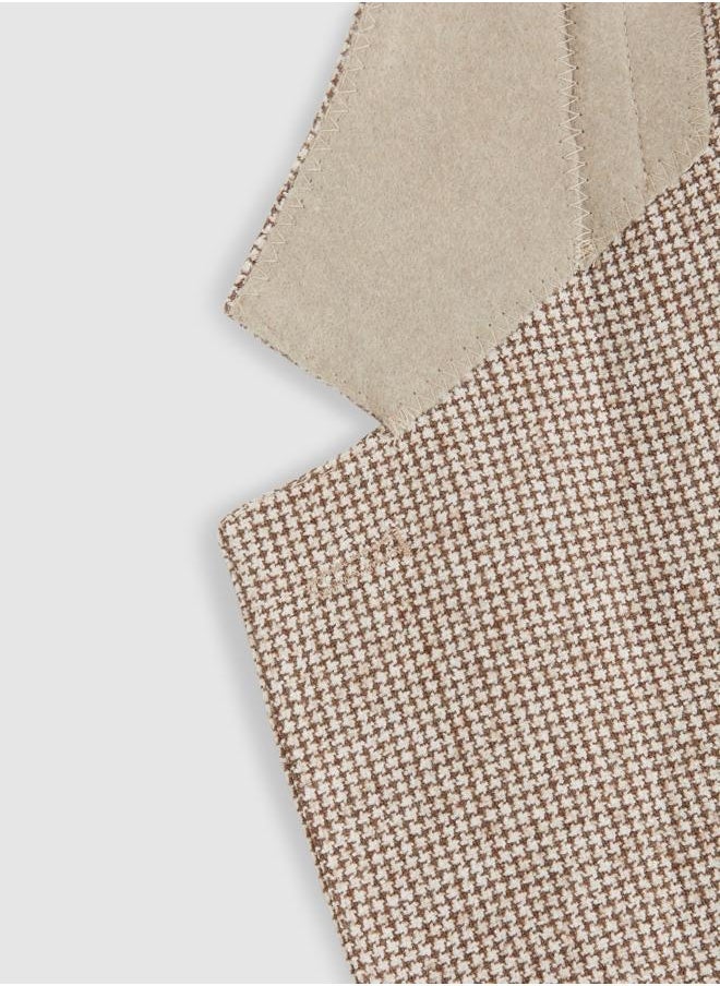 Sb 2B Notch Puppytooth Blazer