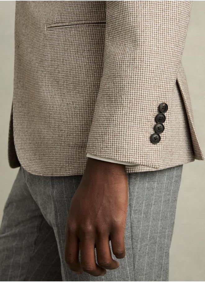 Sb 2B Notch Puppytooth Blazer