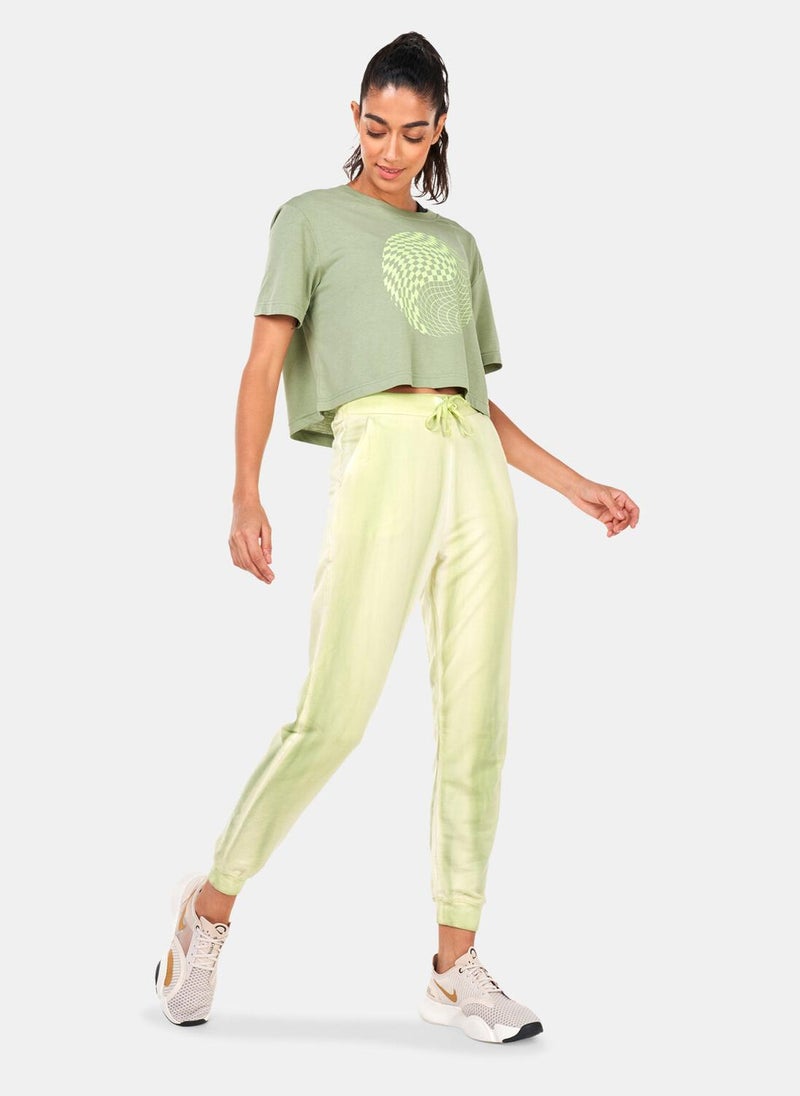 Women's Yoga Luxe 7/8-Length Fleece Joggers