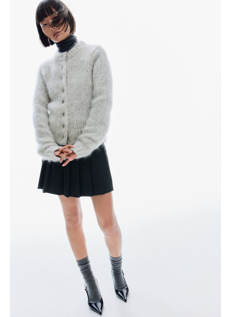 Mohair-Blend Cardigan