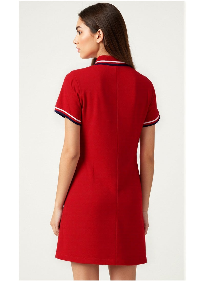 Polo Collar Dress