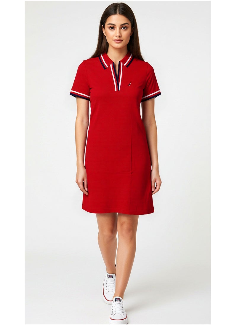 Polo Collar Dress