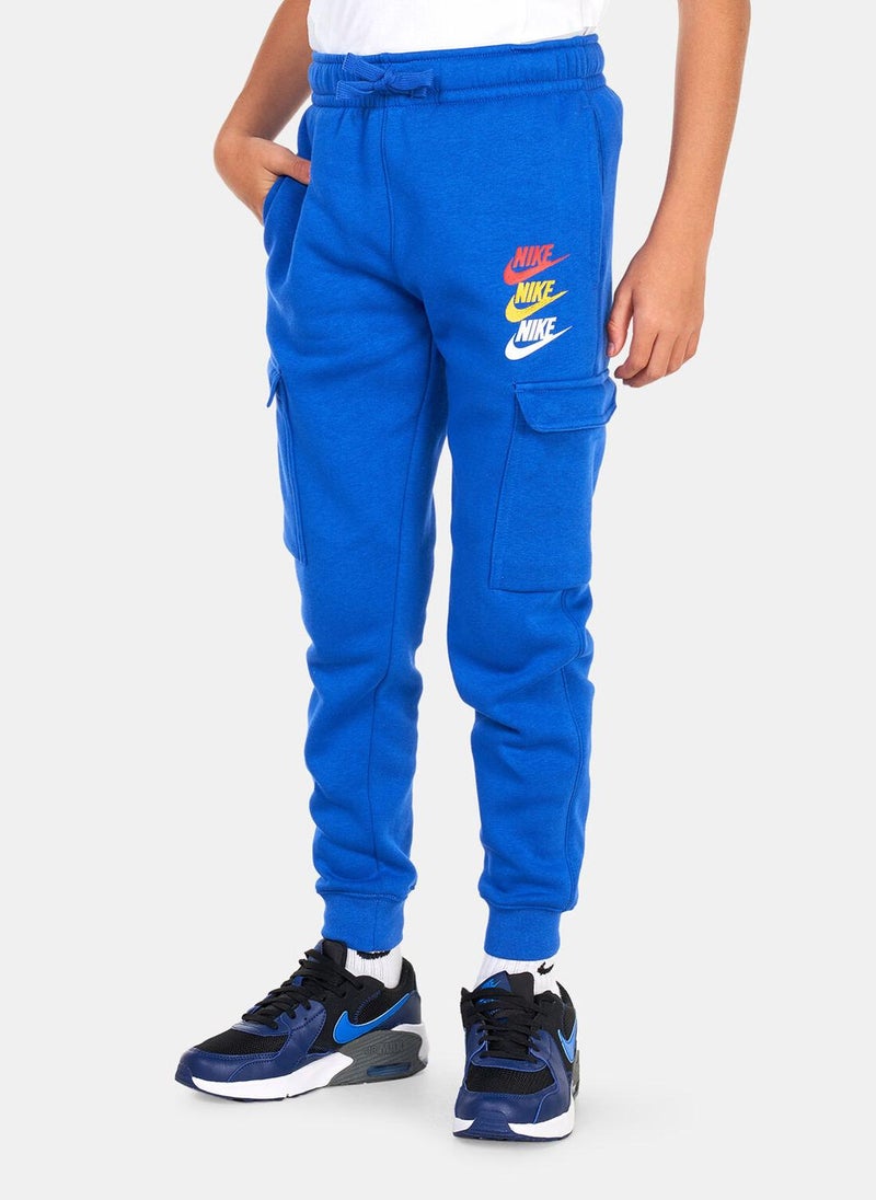Kids' Sportswear Fleece Cargo Pants