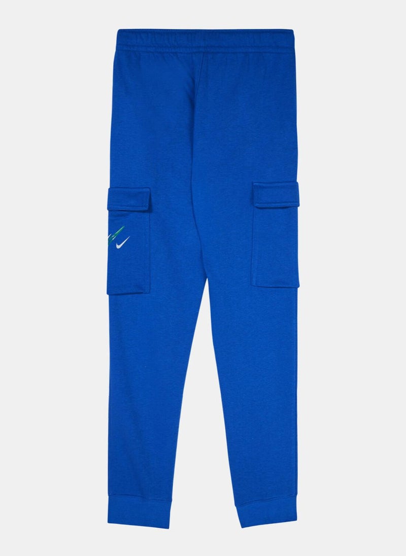 Kids' Sportswear Fleece Cargo Trousers (Older Kids)