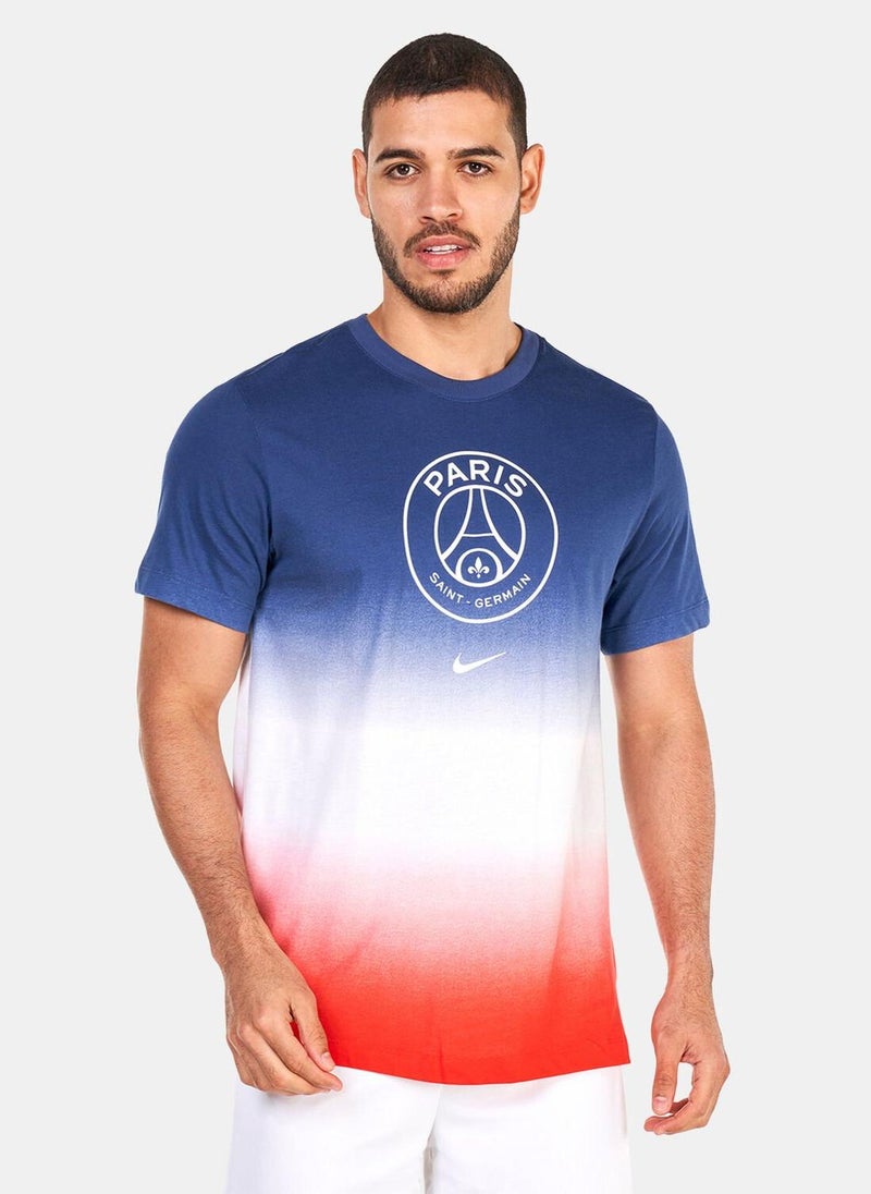Men's Paris Saint-Germain Crest Football T-Shirt