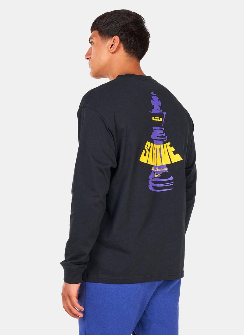 Men's LBJ Max90 Long Sleeve T-Shirt