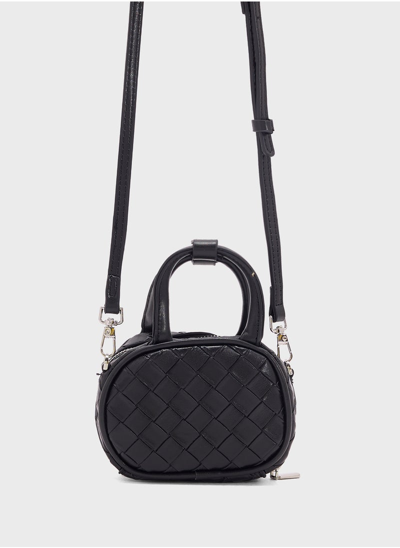 Woven Crossbody Bag