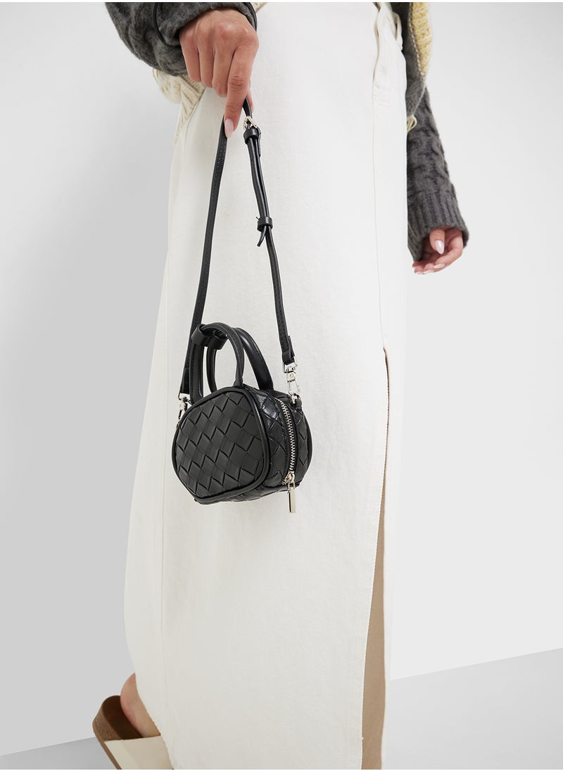 Woven Crossbody Bag